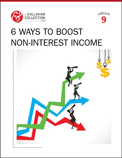6 Ways To Boost Non-Interest Income Callahan Collection Cover