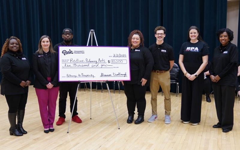  In 2024, Park Community Credit Union Foundation awarded a $10,000 grant to Redline Performing Arts. The group put the funding toward a summer enrichment program with professional arts training, scholarships, housing, and meals for young adults.
