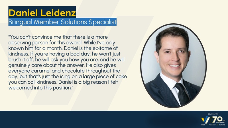 Nominees hail from and are nominated by all levels of the organization.